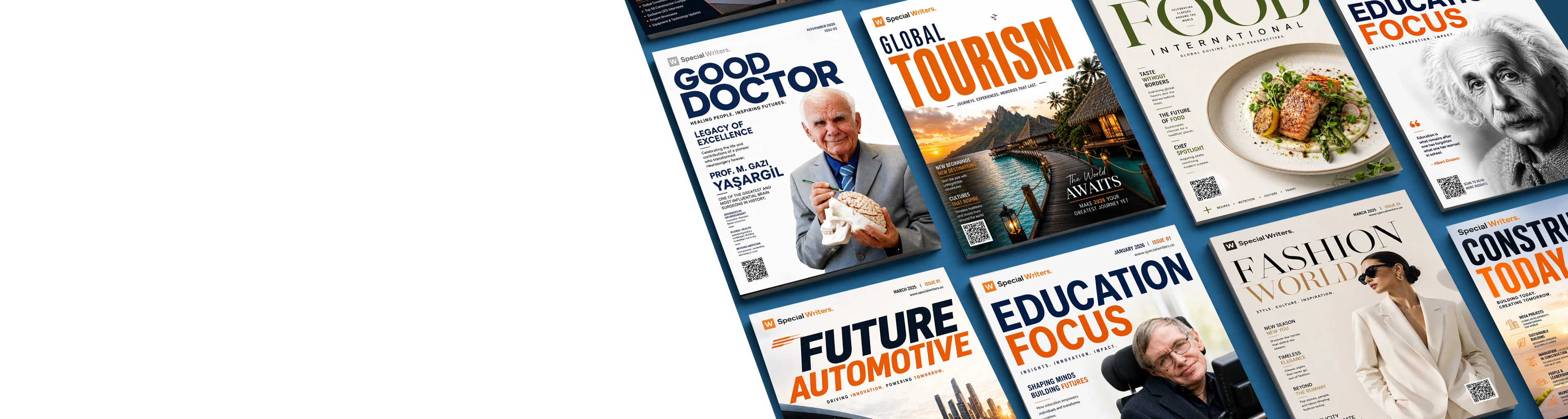 Special Writers Magazine Issues Banner
